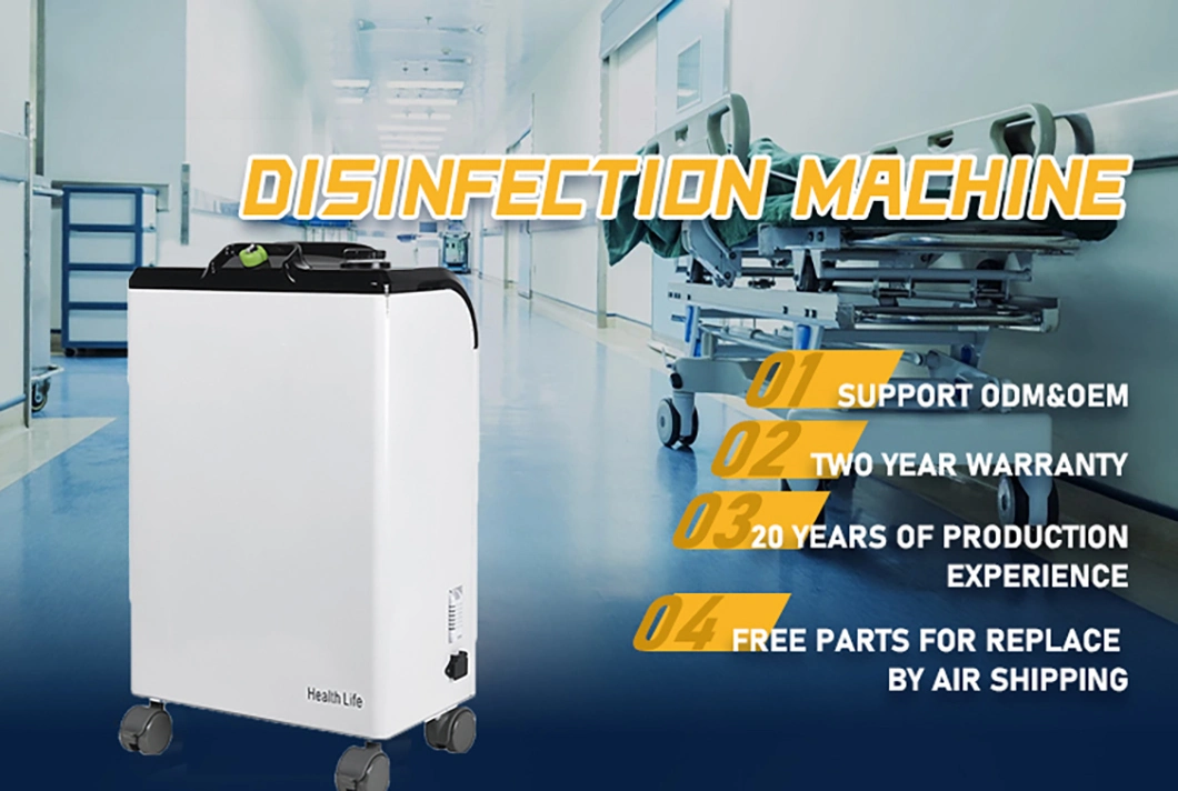 Electric Sprayer Disinfection Machine Medical-Grade Air Sterilizer Movable Air Purifier Plasma Air Sterilizer for Large Area