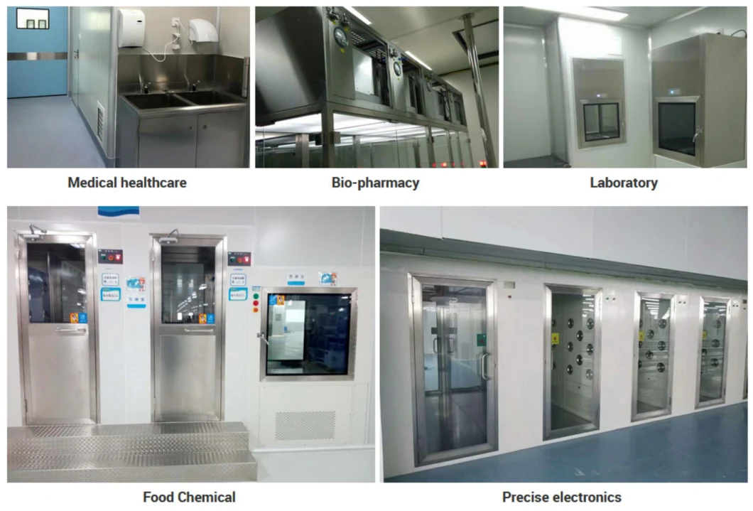 Yaning Custom Made Adjustable Air Volume Medical Modular Clean Room Laminar Flow Hood Cabinet Clean Bench