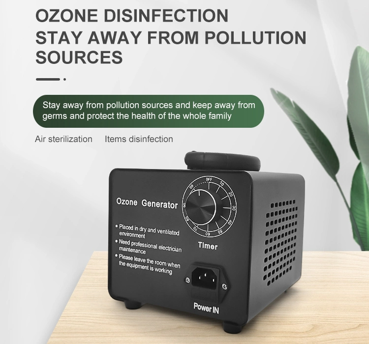 Portable Mini Car Household Multifunctional Ozone Generator 20g/H Air Sterilizer Purifier