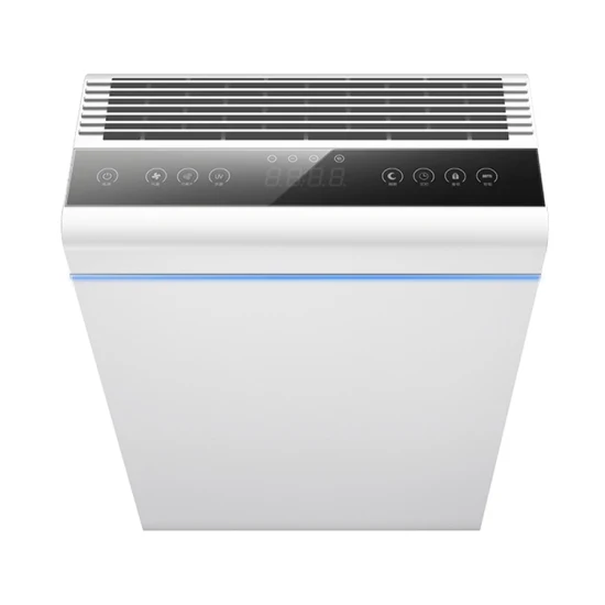 Purificateur d'air UVC intelligent HEPA en gros pour grande pièce, purificateur d'air purificateur d'air ioniseur Cadr 488 Commercial