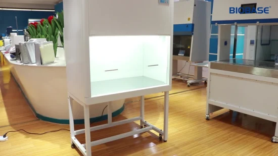 Banc propre vertical de flux laminaire de laboratoire d'ACP d'affichage à LED de Biobase